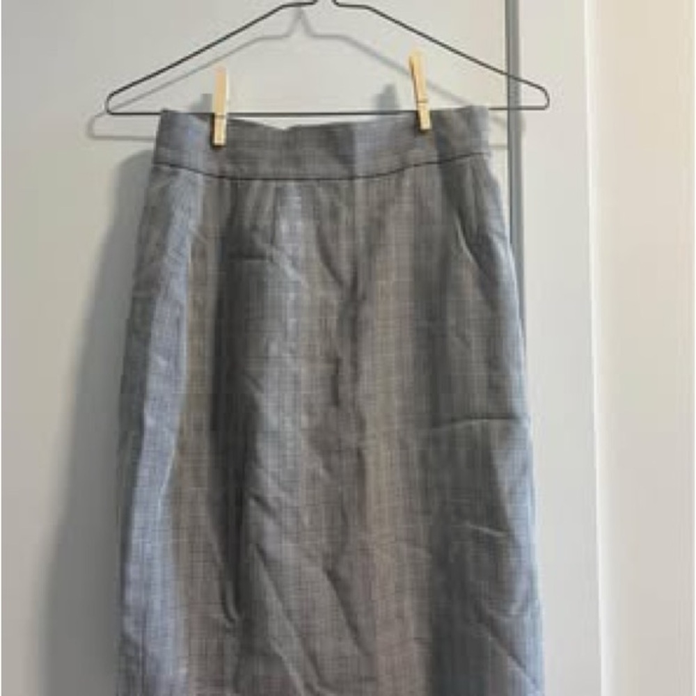 Le Chateau Gray Pencil Dress Knee-length for Work